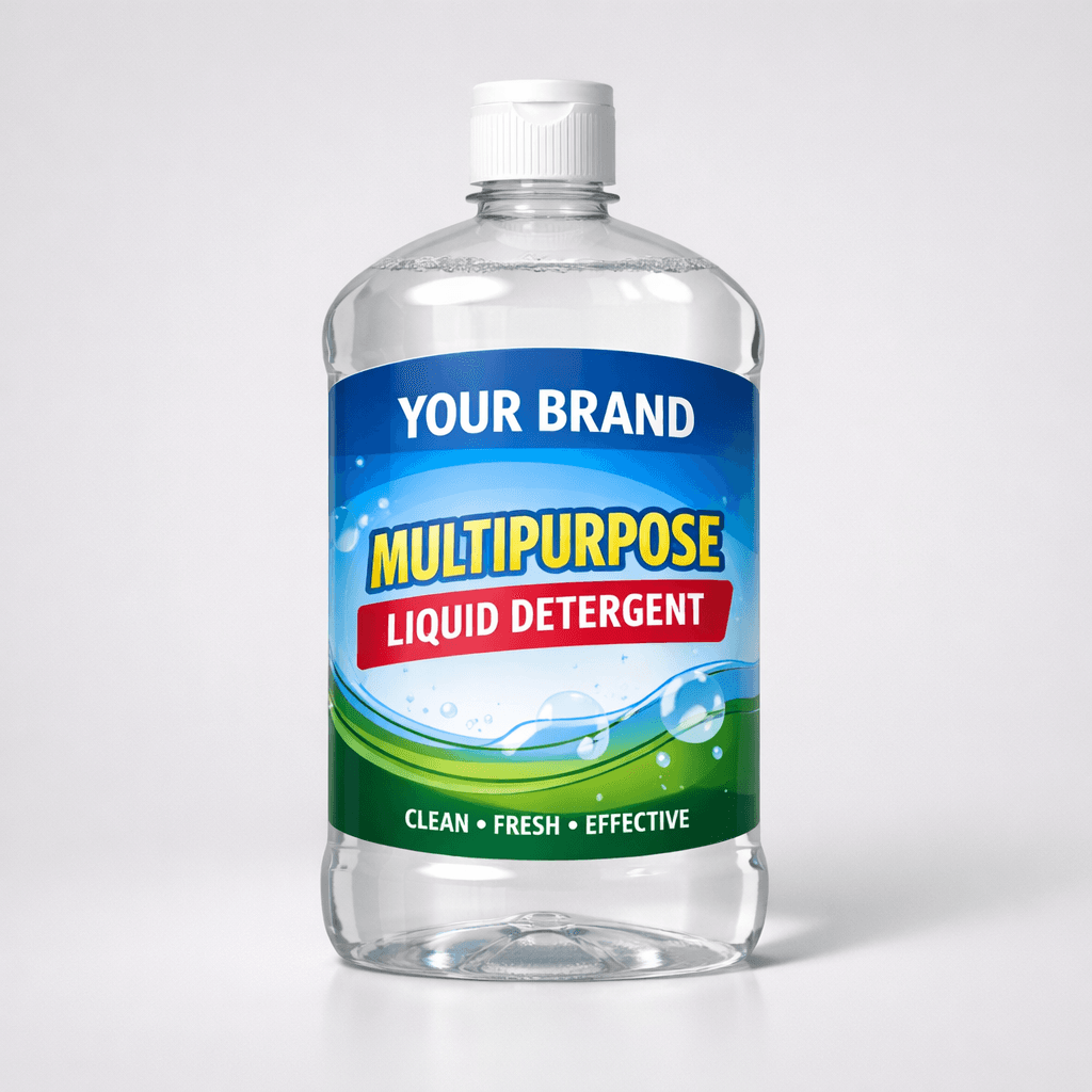 Multipurpose Liquid Detergent private-label product concept
