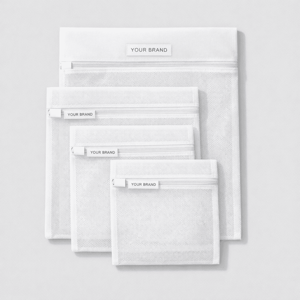 Mesh Laundry Bags Set private-label product concept