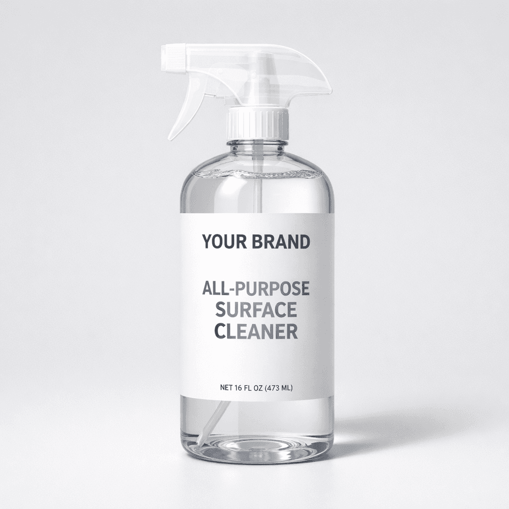 All-Purpose Surface Cleaner private-label product concept