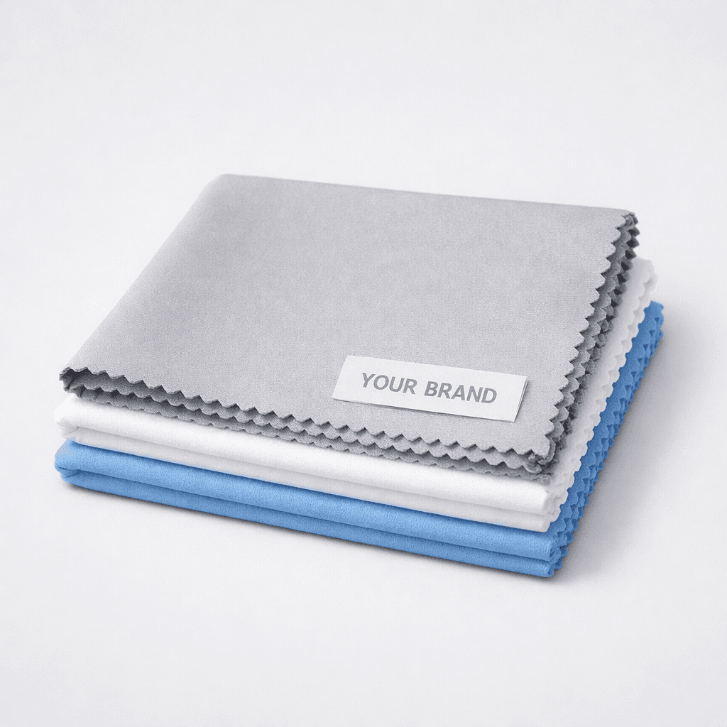 Microfiber Cleaning Cloth Set private-label product concept