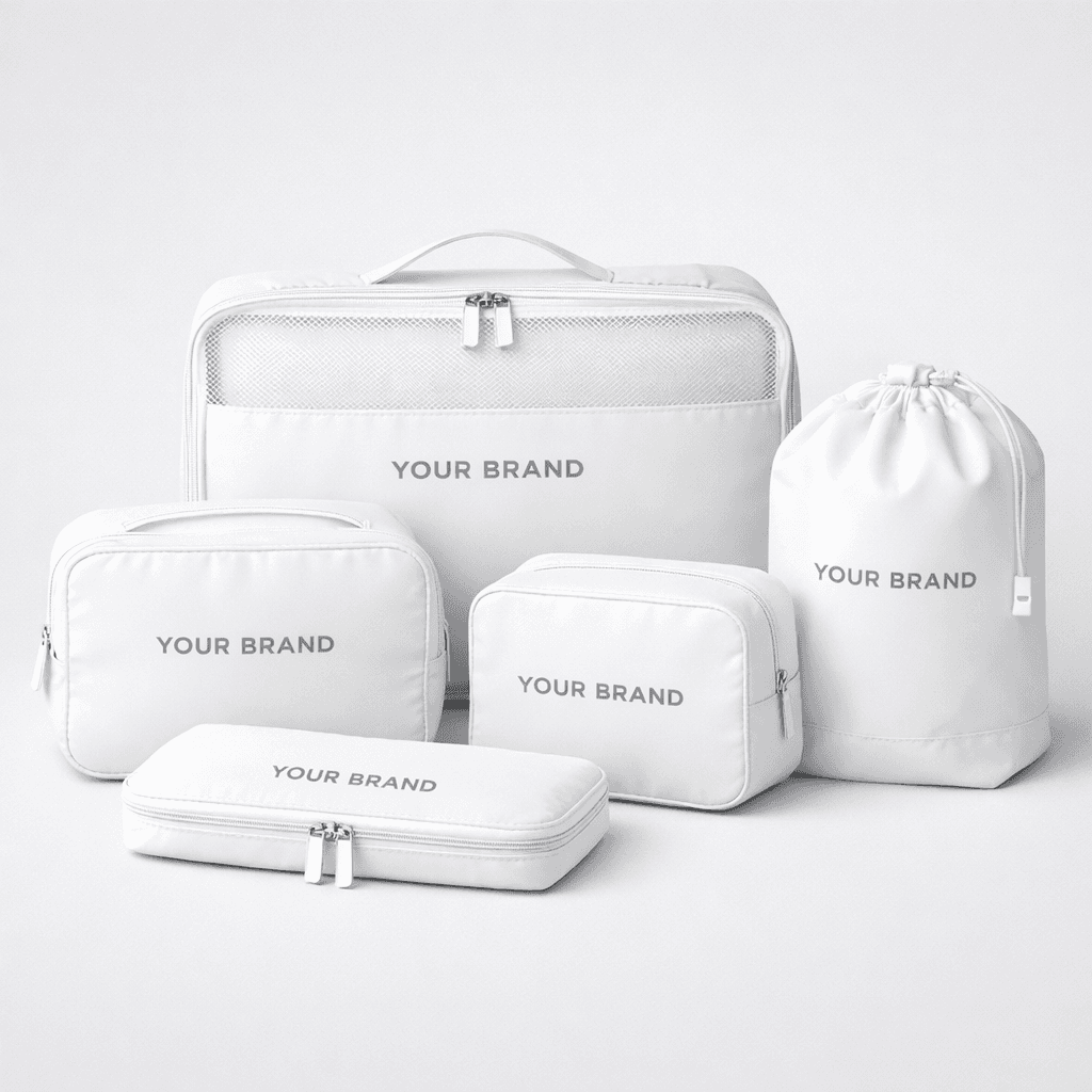 Travel Packing Cubes Set private-label product concept
