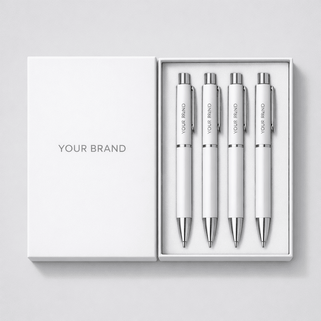 Retractable Ballpoint Pen Set private-label product concept