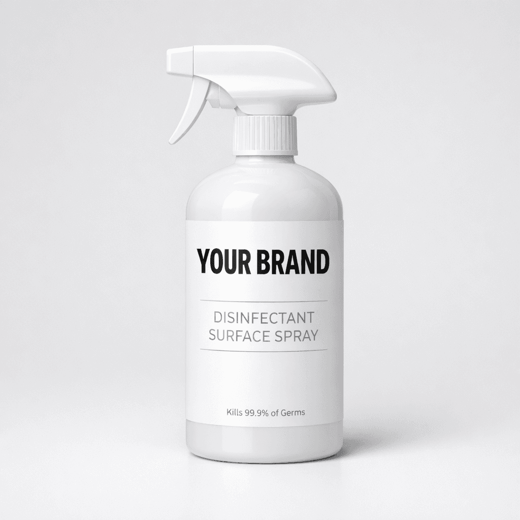 Disinfectant Surface Spray private-label product concept