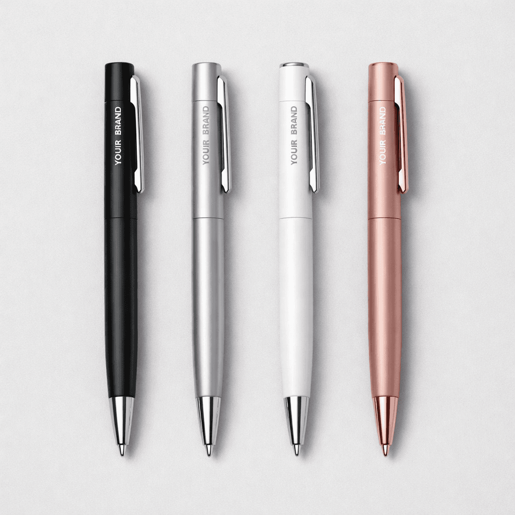 Minimalist Ballpoint Pen Set private-label product concept