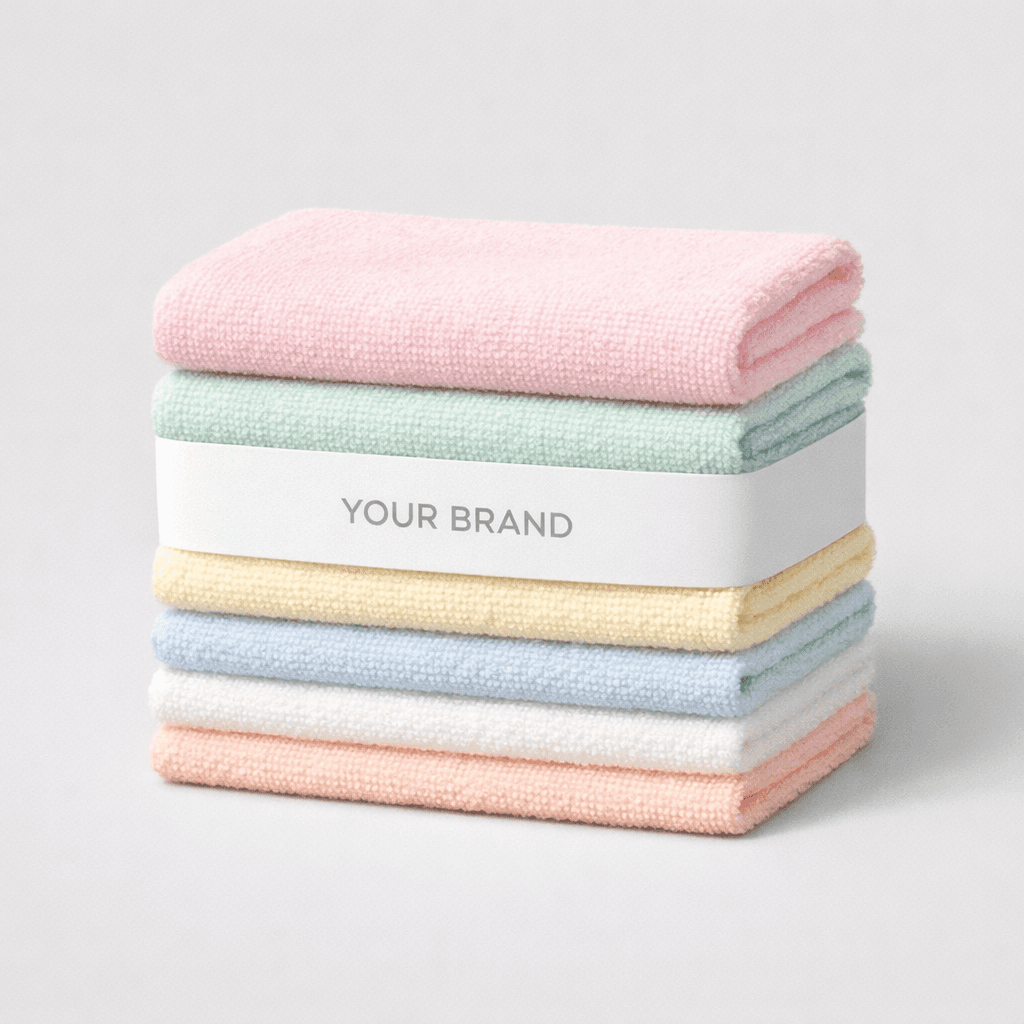 Soft Baby Washcloths private-label product concept