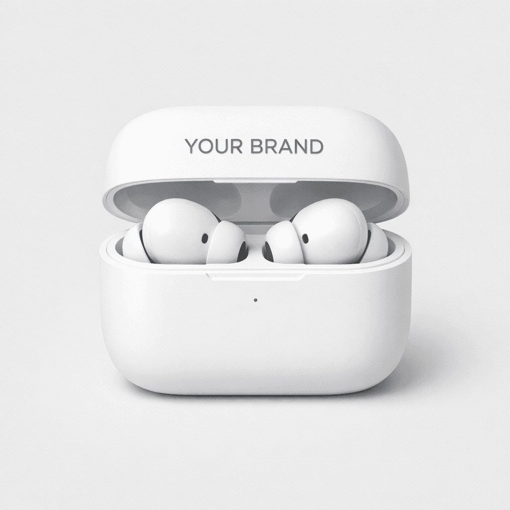 Wireless Earbuds private-label product concept