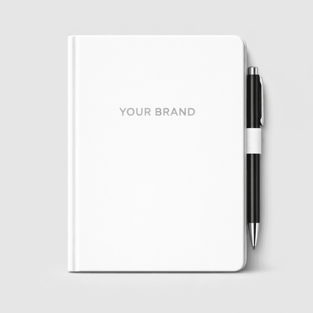 Hardcover A5 Notebook private-label product concept