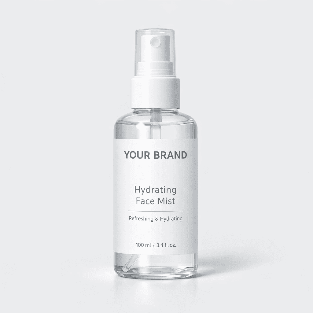 Hydrating Face Mist private-label product concept