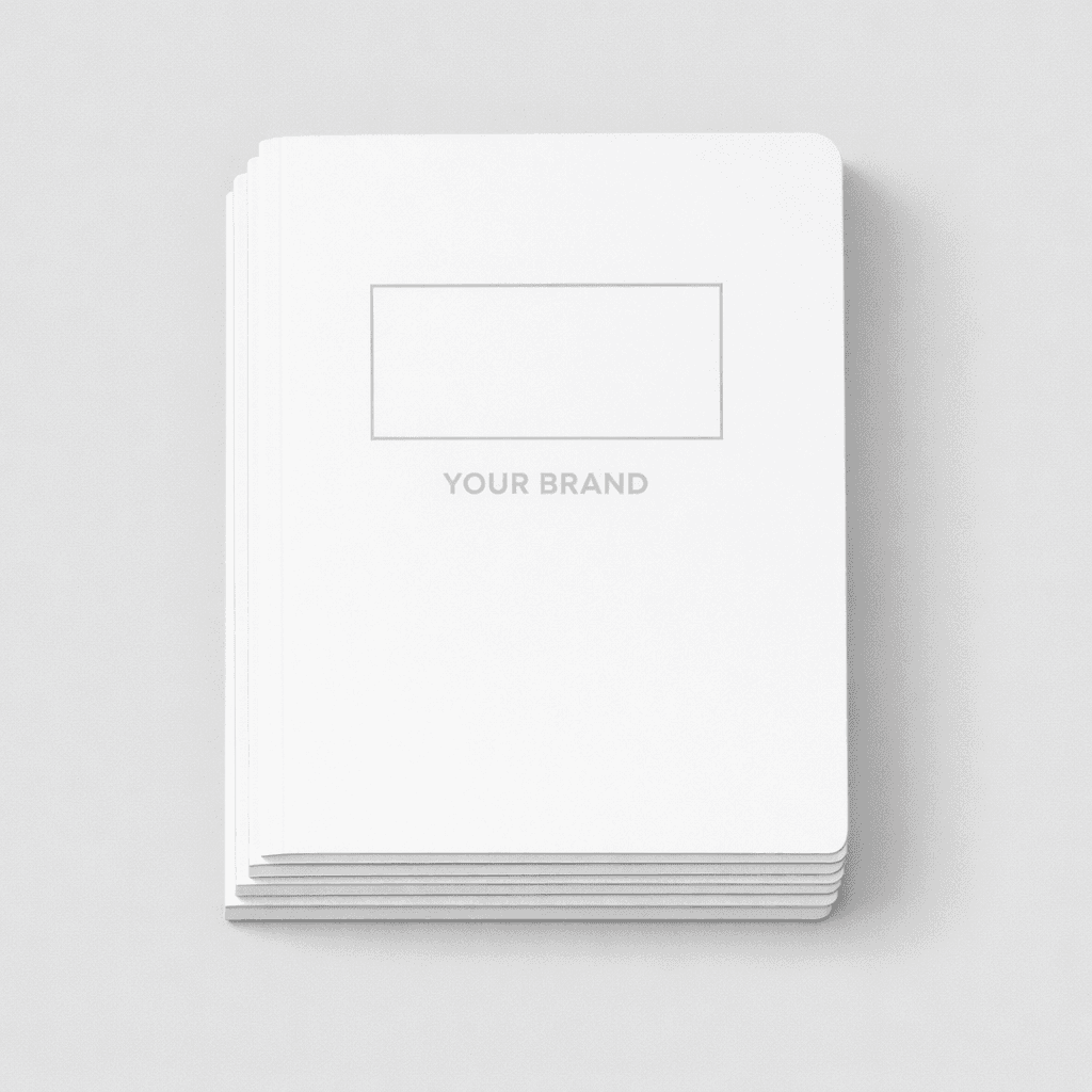 A5 Softcover Ruled Notebooks private-label product concept