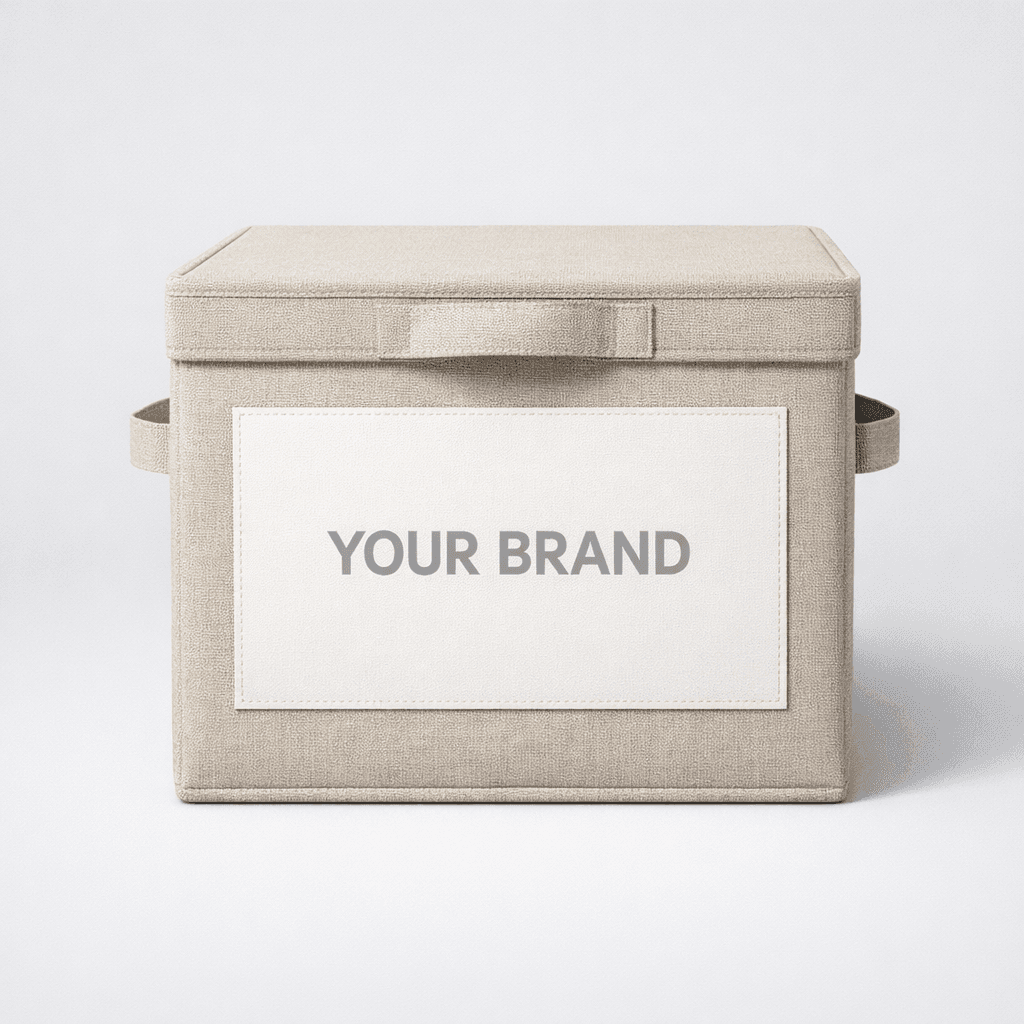Fabric Storage Box private-label product concept