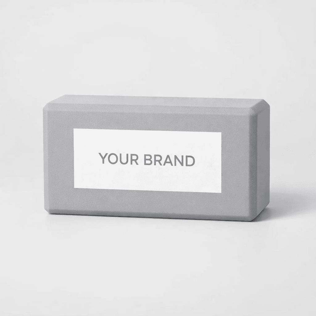 Foam Yoga Block private-label product concept