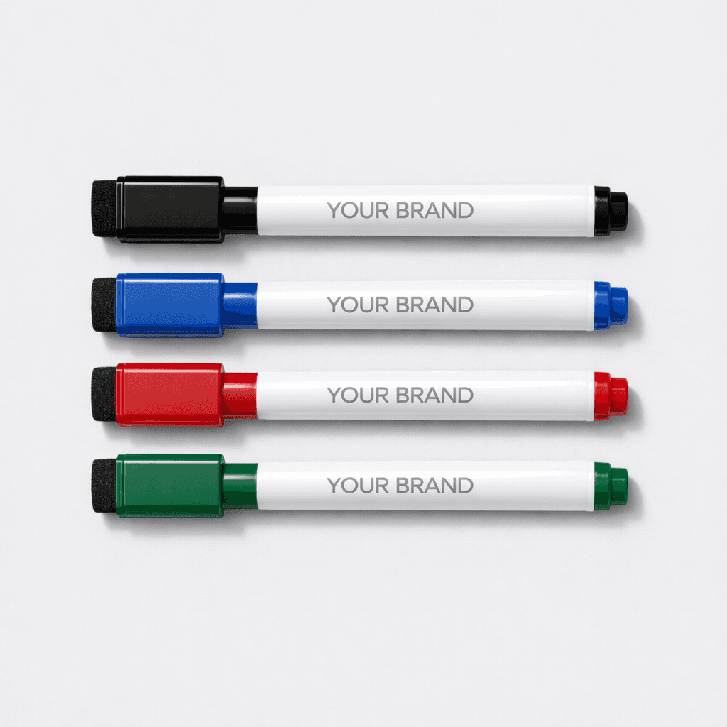 Magnetic Whiteboard Markers (Set of 4) private-label product concept
