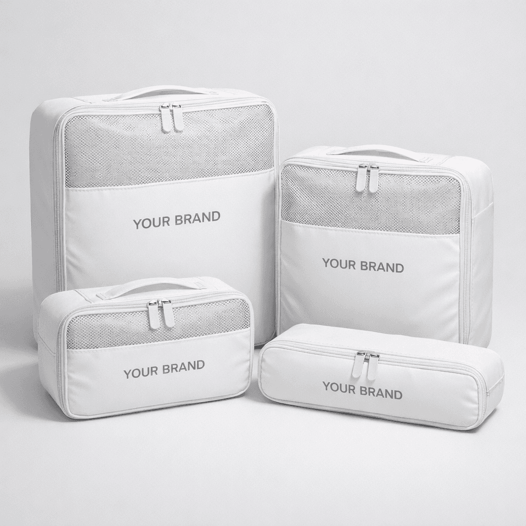 Travel Compression Packing Cubes private-label product concept