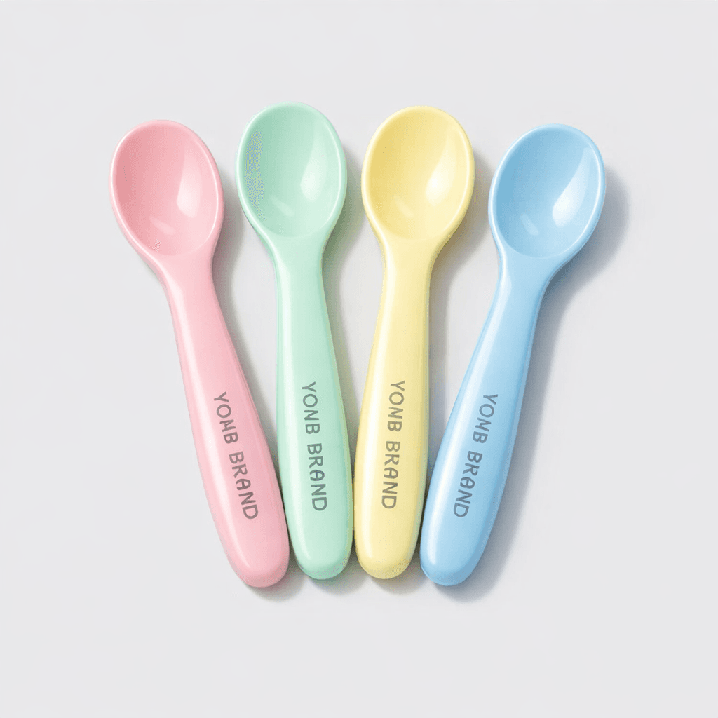 Plastic Baby Feeding Spoons private-label product concept