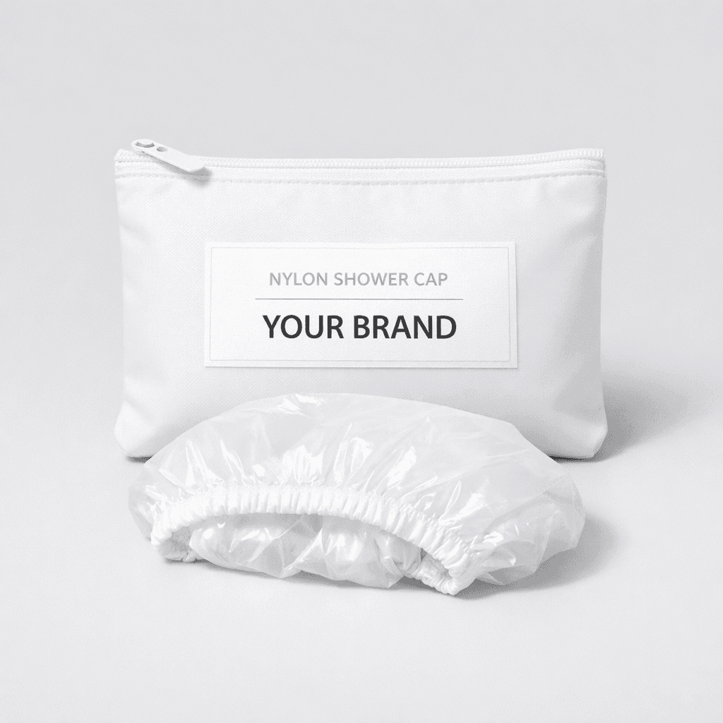 Nylon Shower Caps private-label product concept