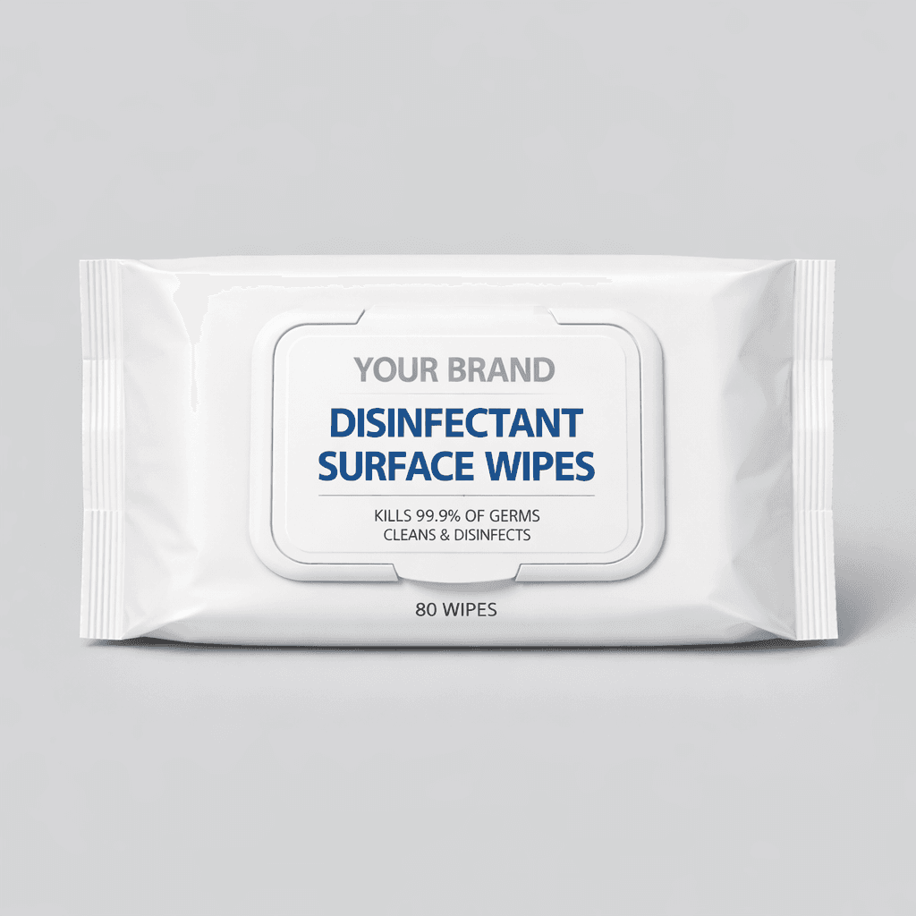 Disinfectant Surface Wipes private-label product concept