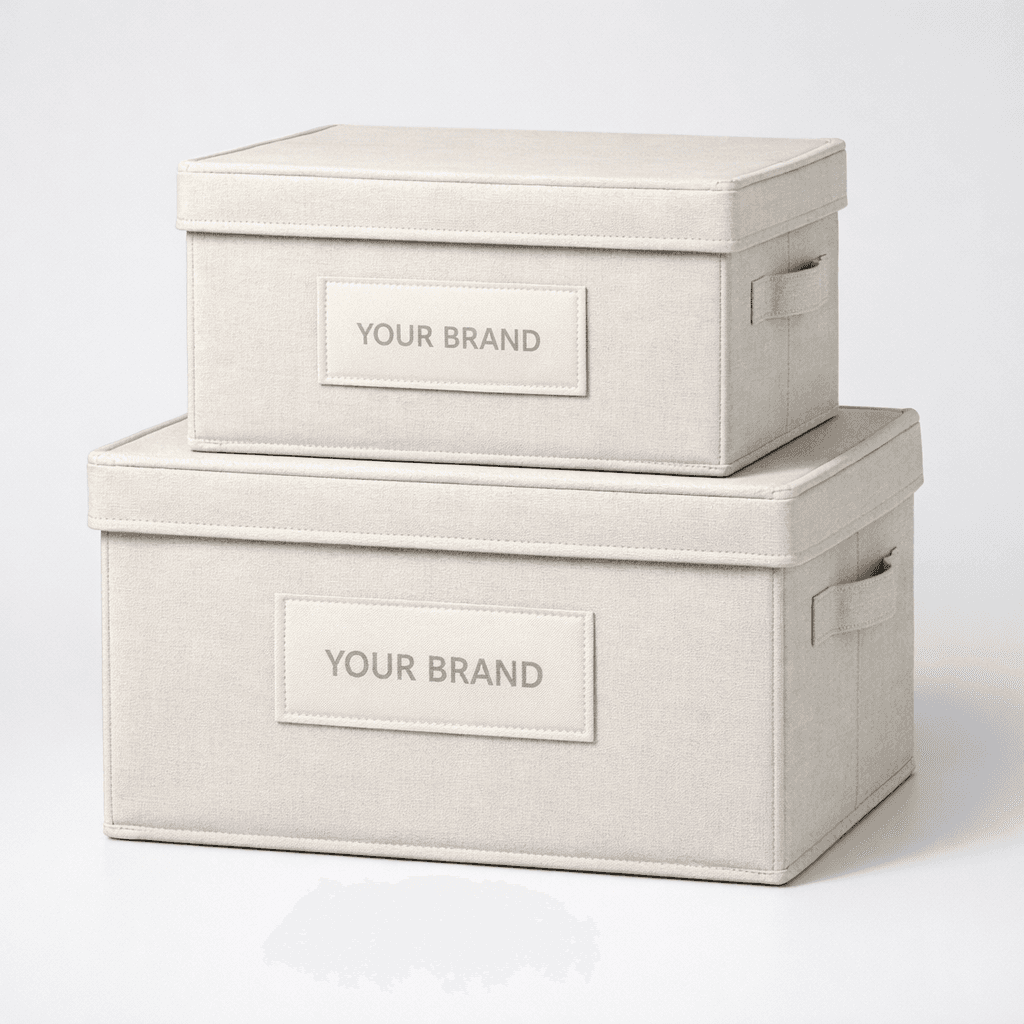 Collapsible Fabric Storage Boxes private-label product concept