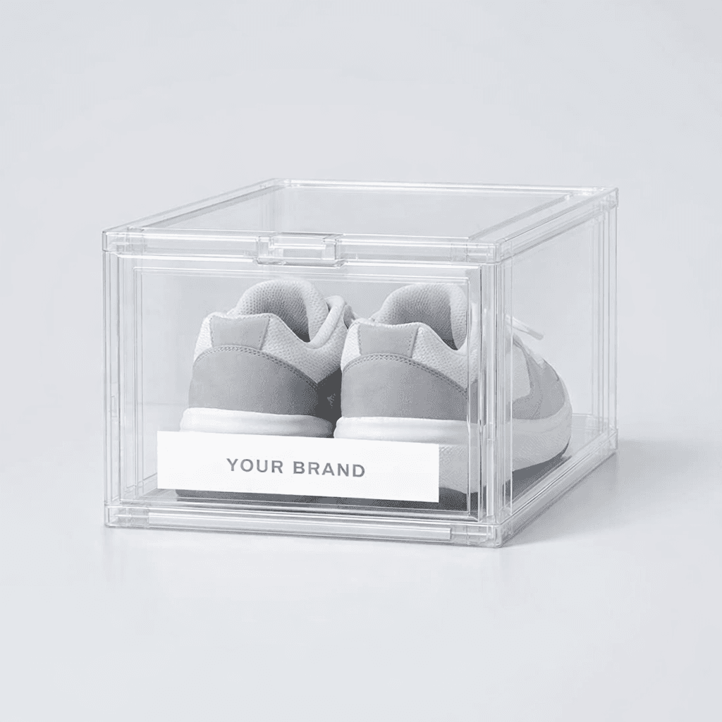 Stackable Shoe Storage Boxes private-label product concept