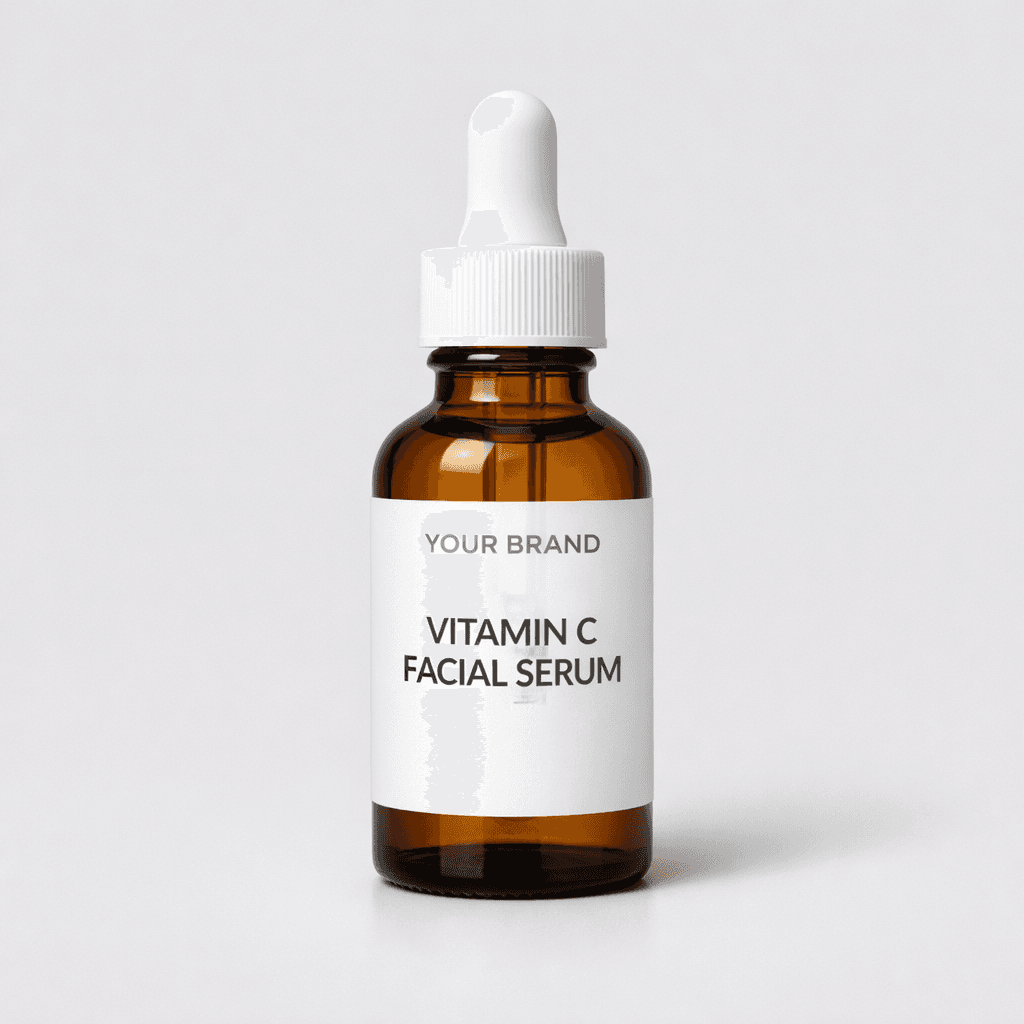 Vitamin C Facial Serum private-label product concept