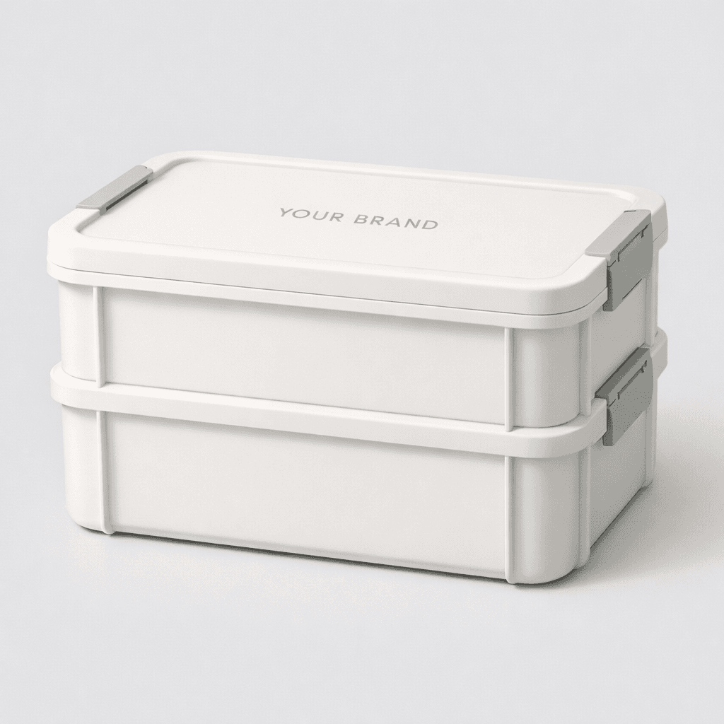 Stackable Plastic Storage Box private-label product concept