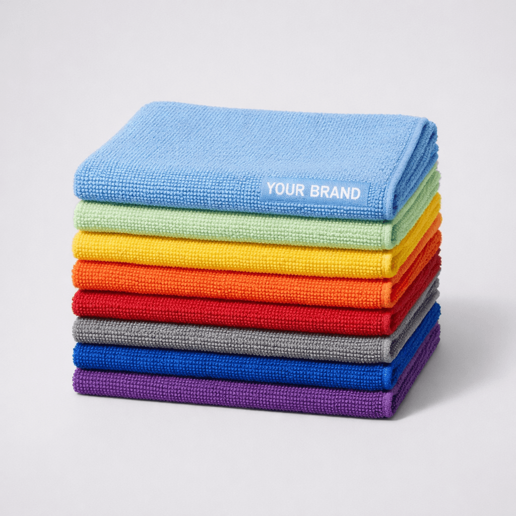 Multi-Purpose Microfiber Cleaning Cloths private-label product concept