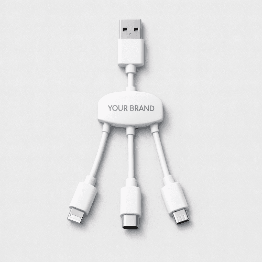 3-in-1 USB Charging Cable private-label product concept