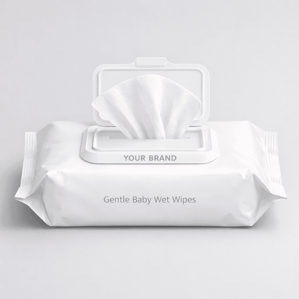 Gentle Baby Wet Wipes private-label product concept