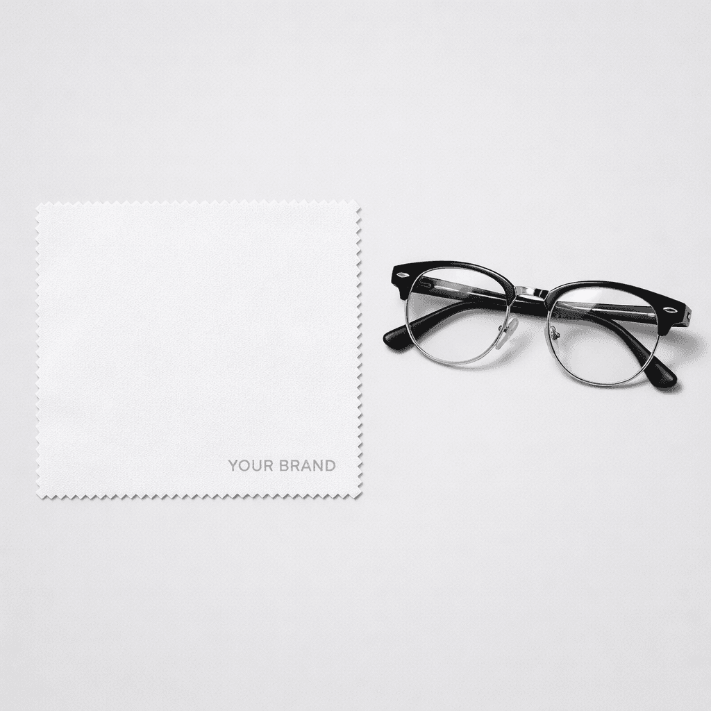 Microfiber Eyeglass Cleaning Cloth private-label product concept