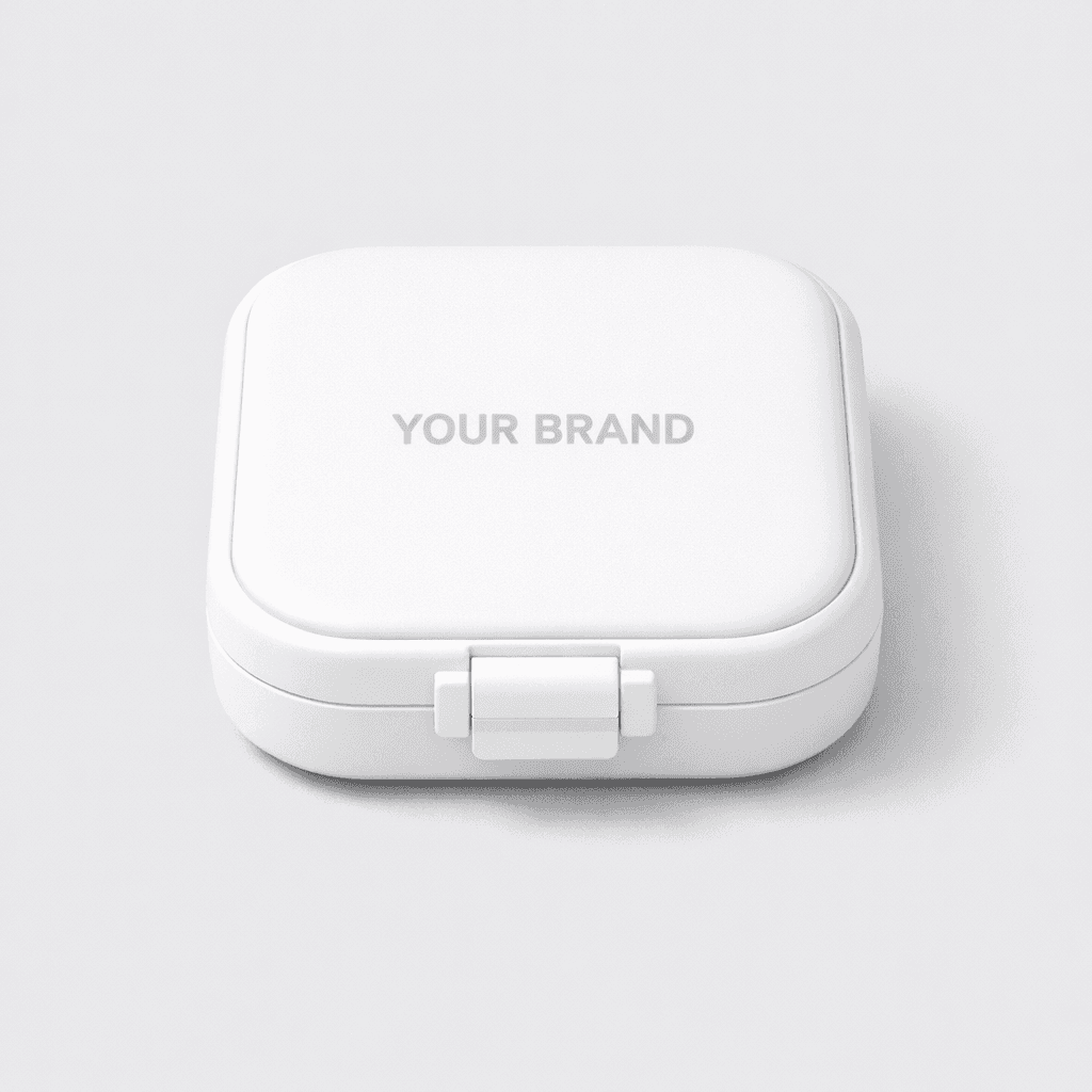 Portable Pill Organizer Box private-label product concept