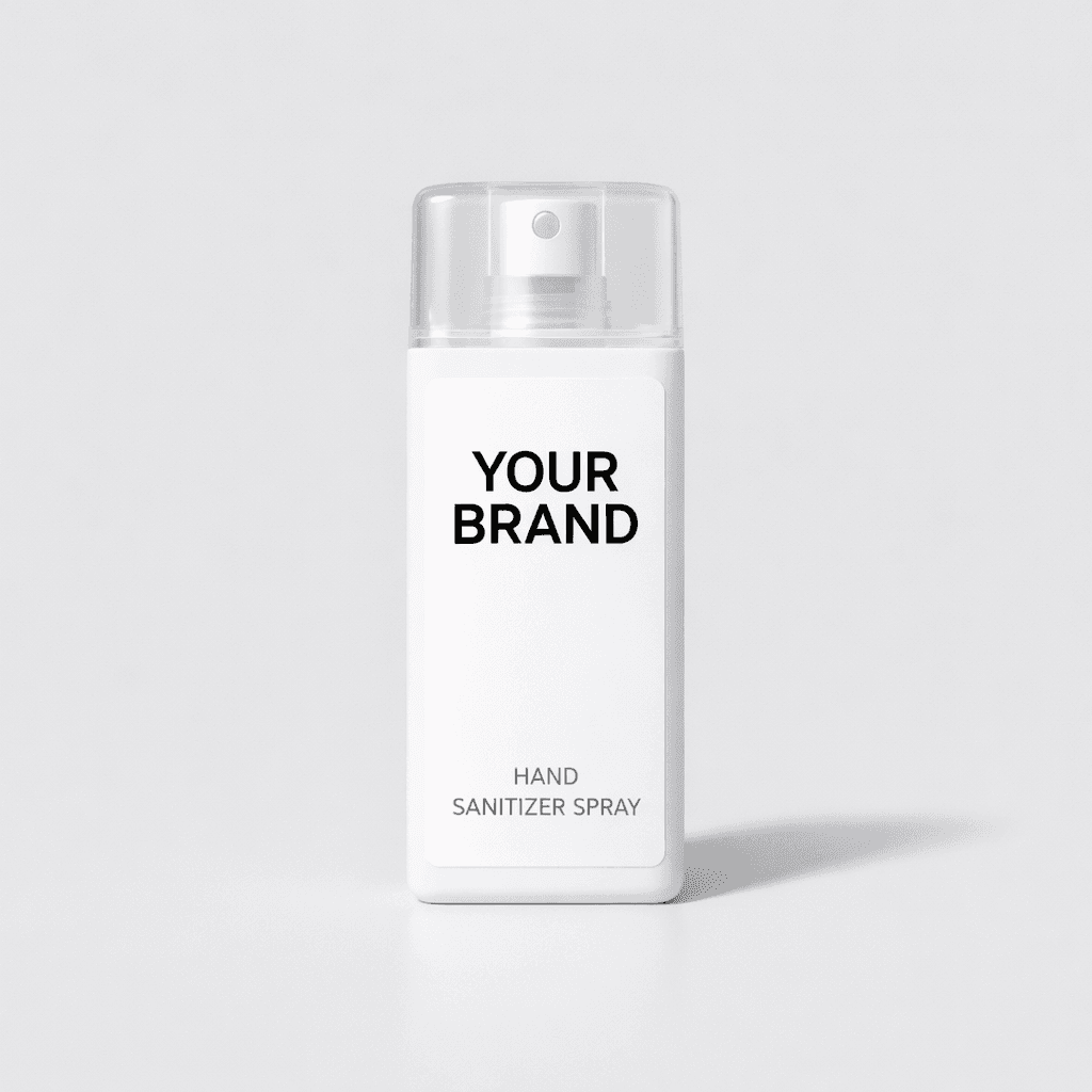 Pocket Hand Sanitizer Spray private-label product concept