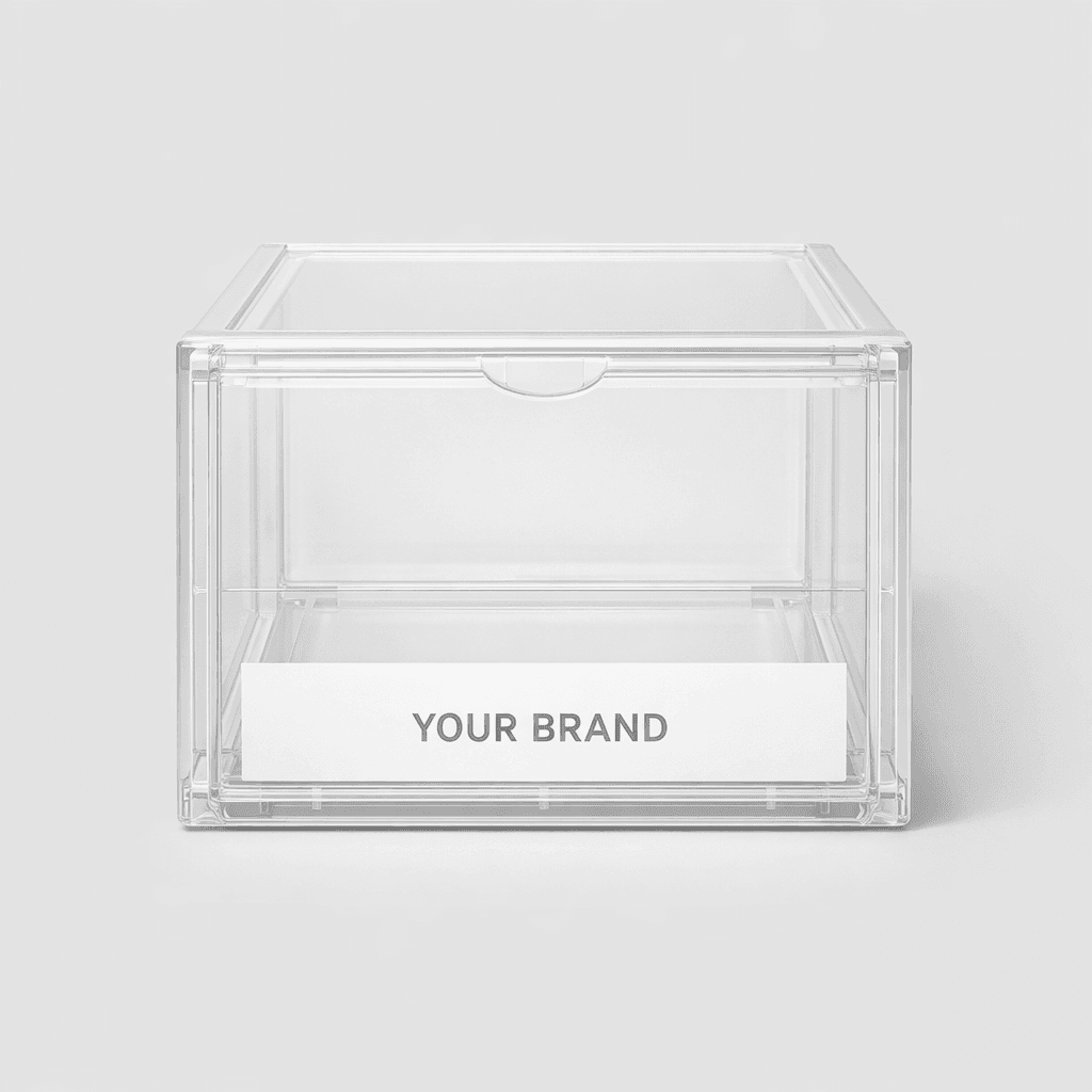 Stackable Shoe Organizer Box private-label product concept
