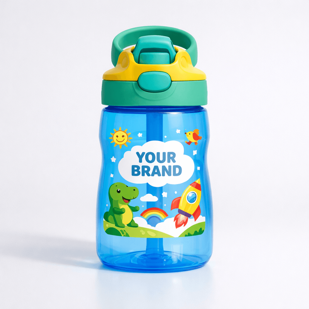 Kids' BPA-Free Water Bottles private-label product concept