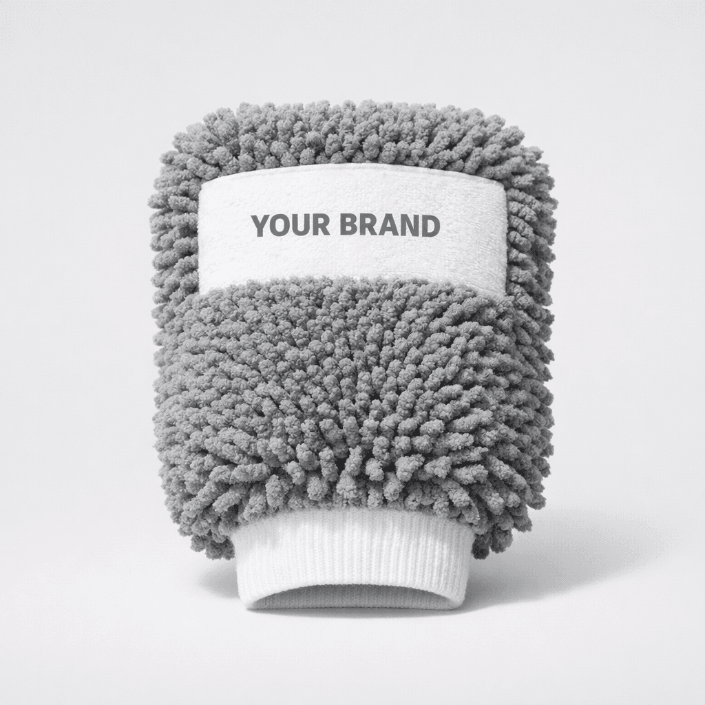 Microfiber Car Wash Mitt private-label product concept
