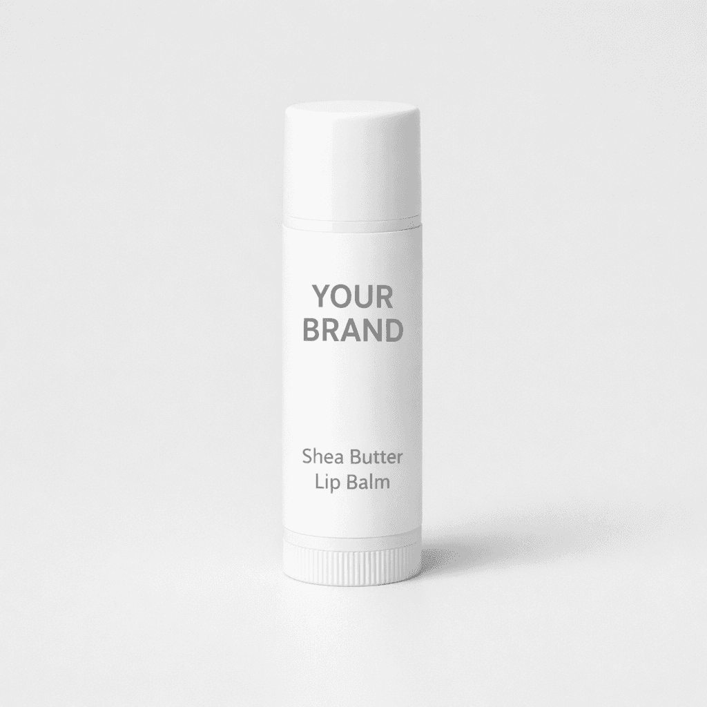 Shea Butter Lip Balm private-label product concept