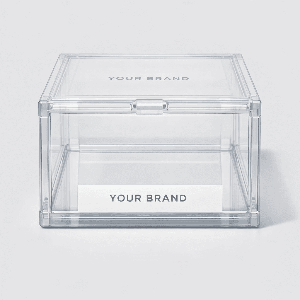 Stackable Shoe Boxes private-label product concept