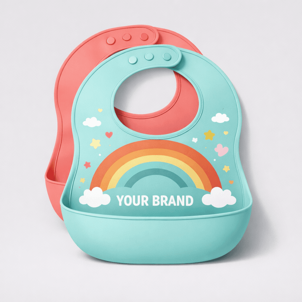 Baby Feeding Bib Set private-label product concept