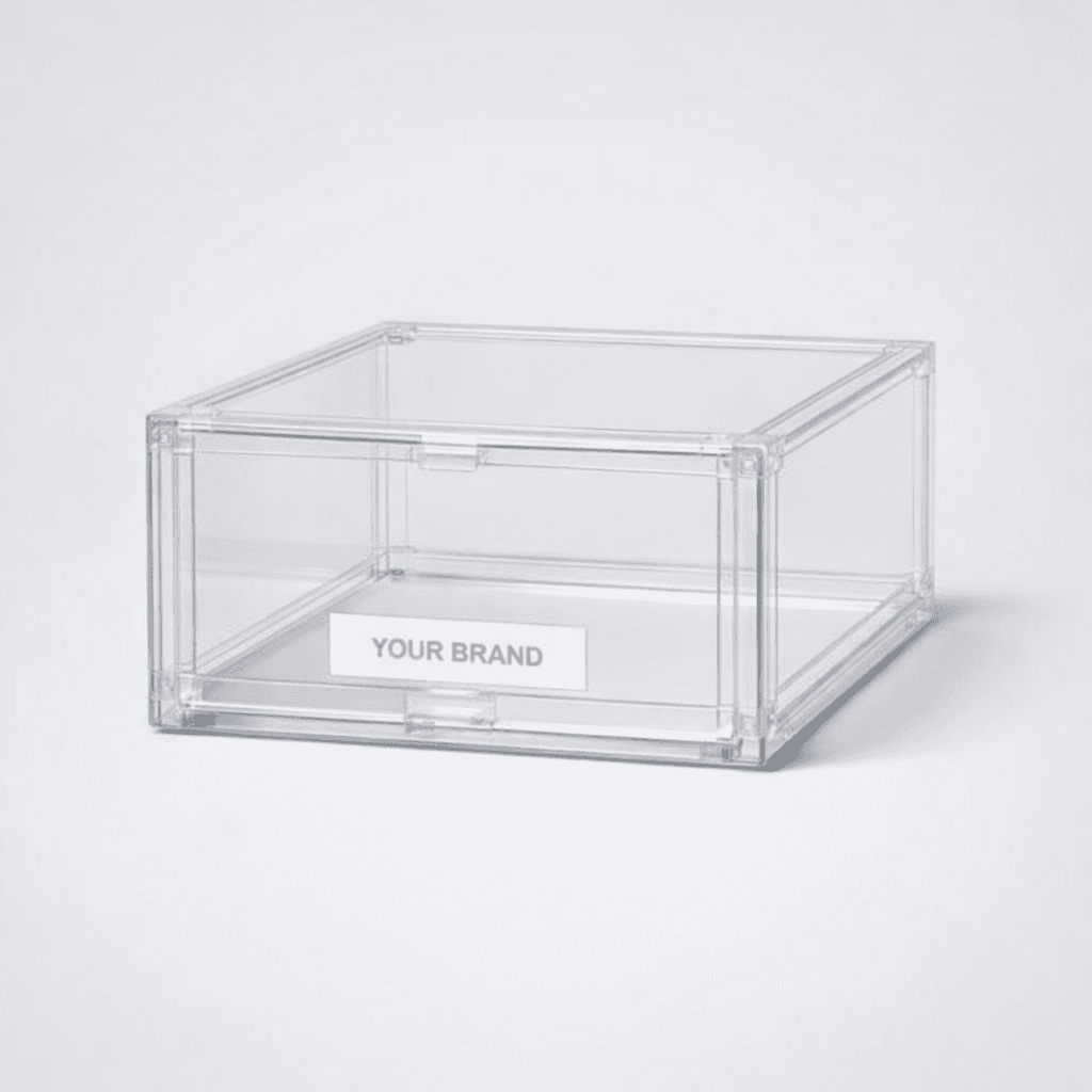Stackable Shoe Storage Box private-label product concept