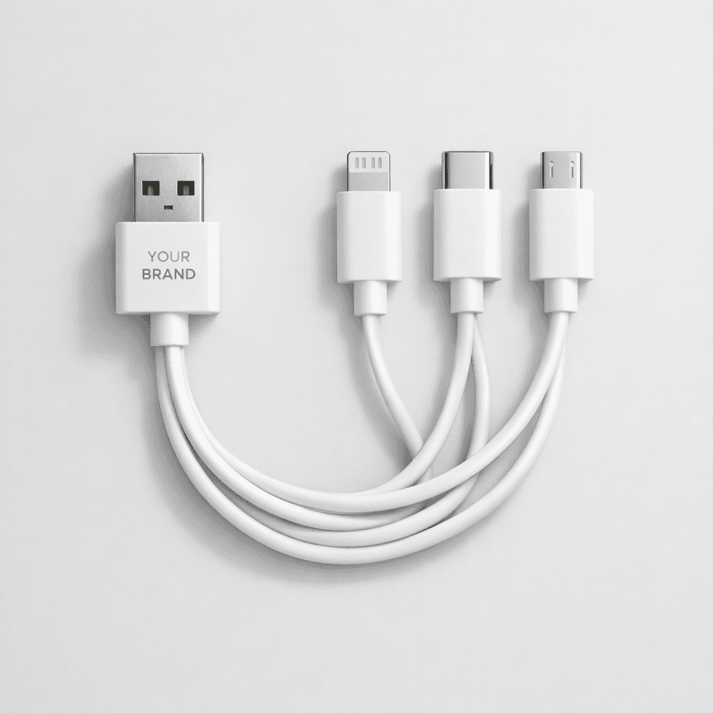 Multi-Device USB Charging Cable private-label product concept