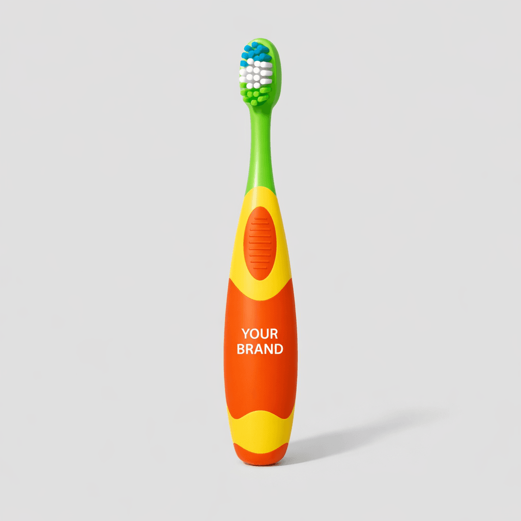 Kids’ Ergonomic Toothbrush private-label product concept