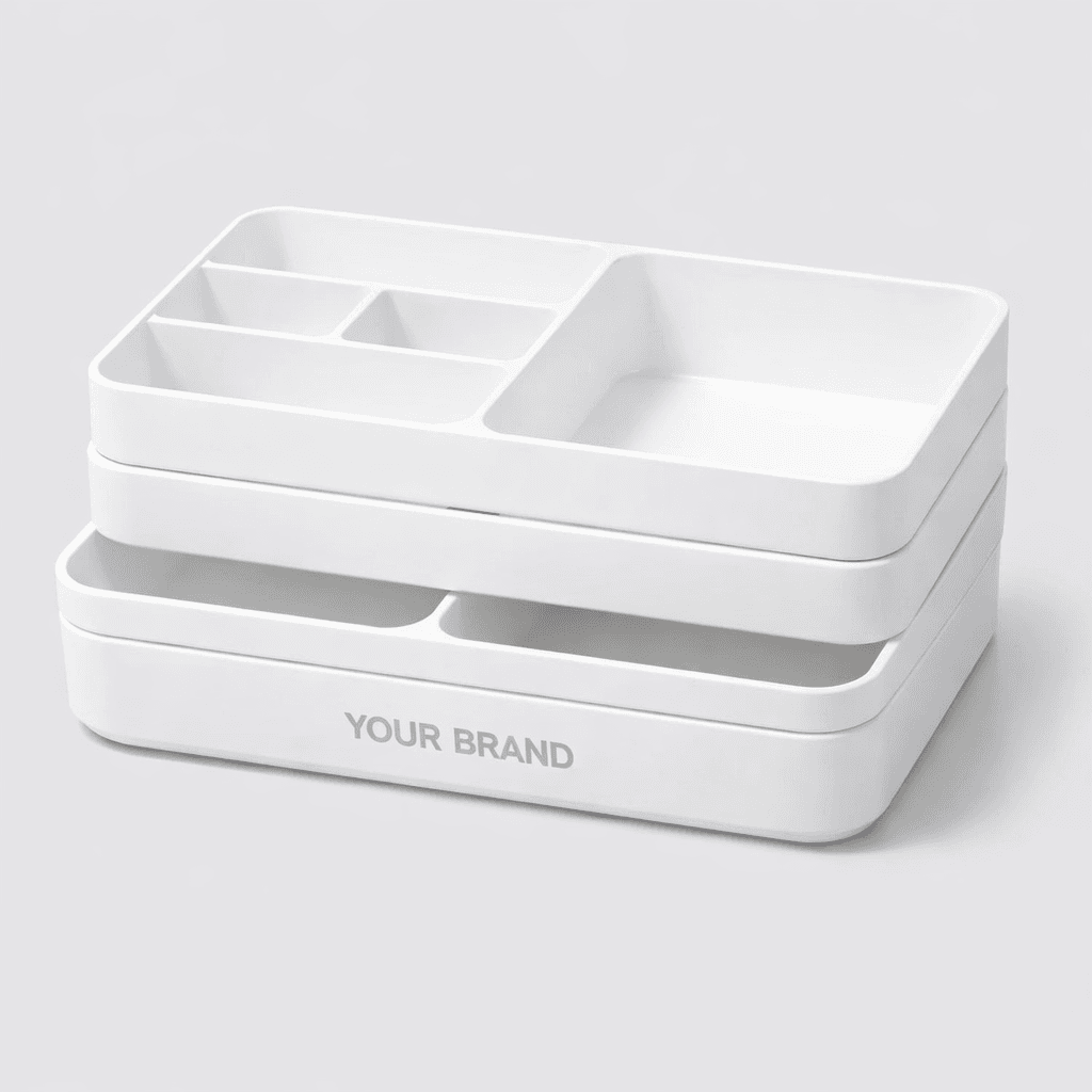 Plastic Drawer Organizer Set private-label product concept
