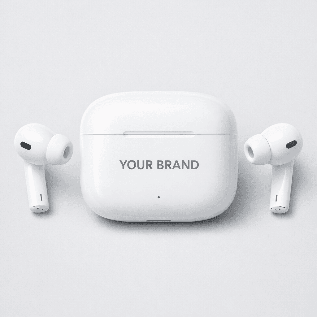 Bluetooth Earbuds private-label product concept