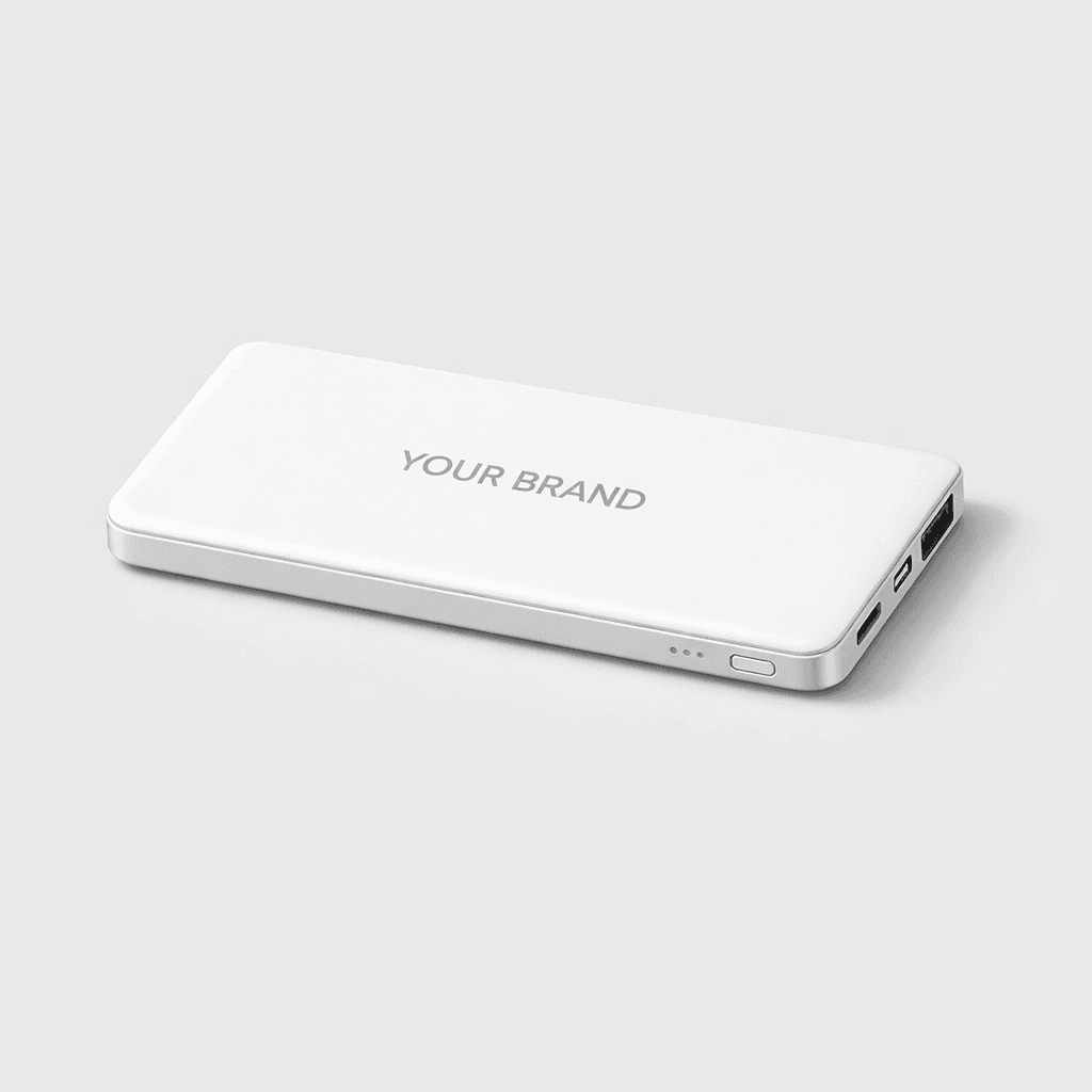 Slim Power Bank 5000mAh private-label product concept