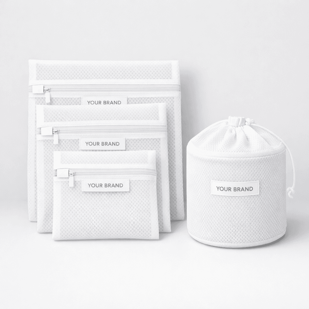 Mesh Laundry Bag Set private-label product concept