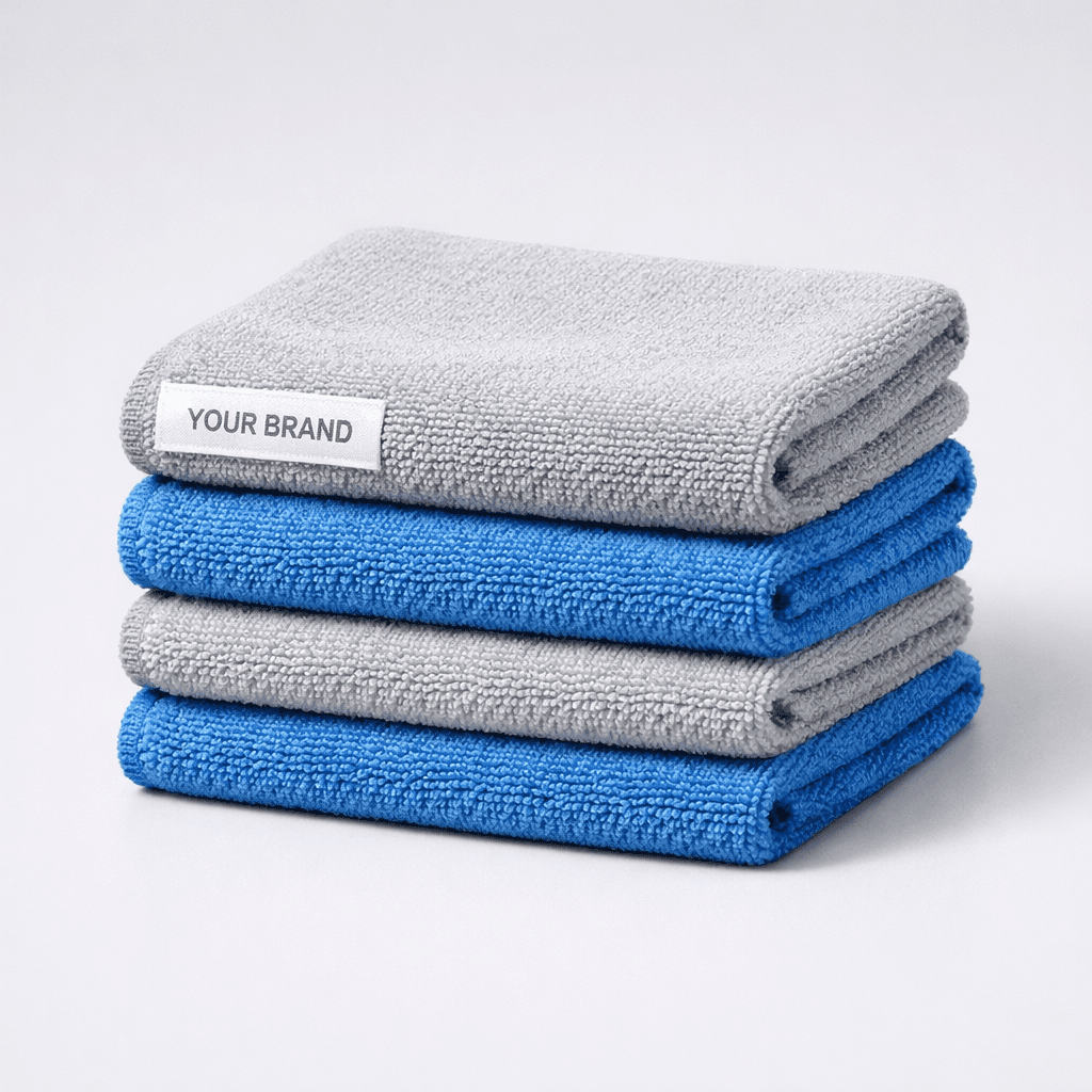 Microfiber Car Cleaning Cloths private-label product concept
