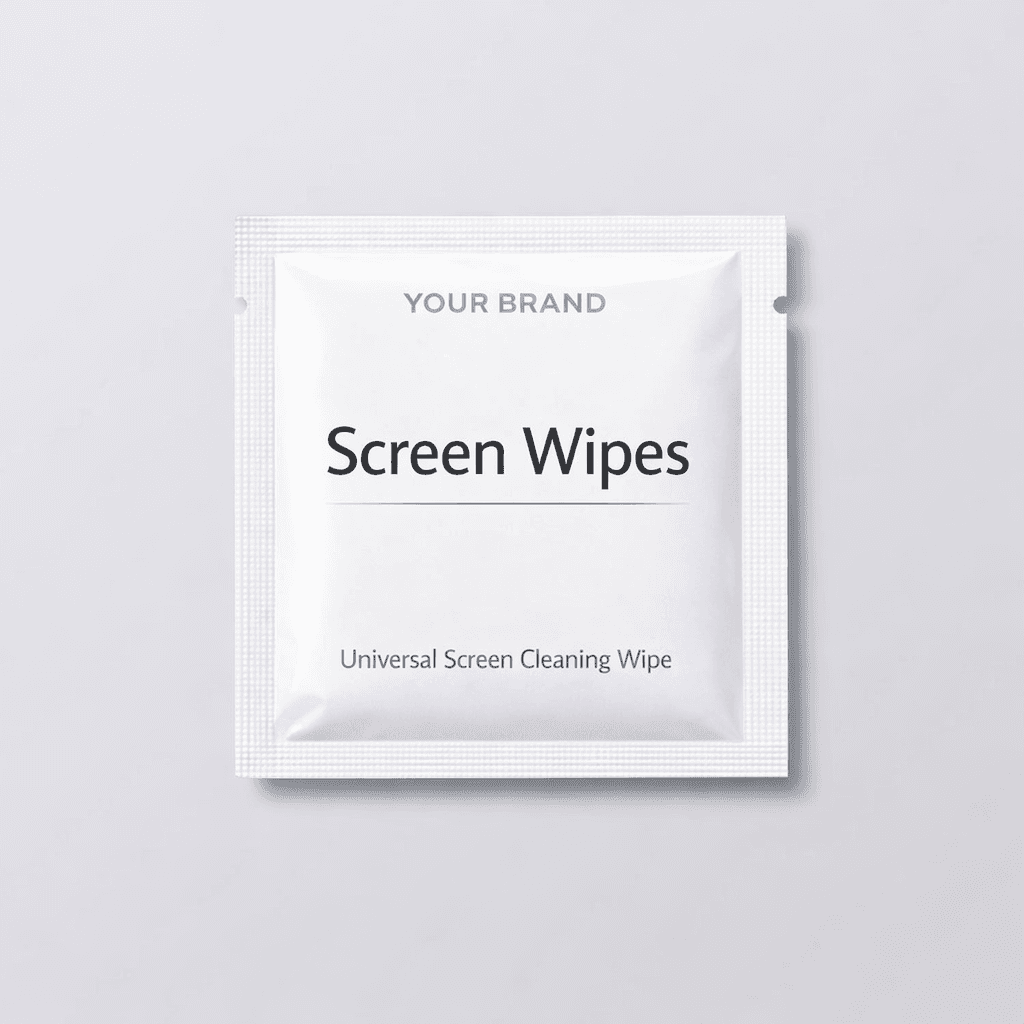 Universal Screen Cleaning Wipes private-label product concept