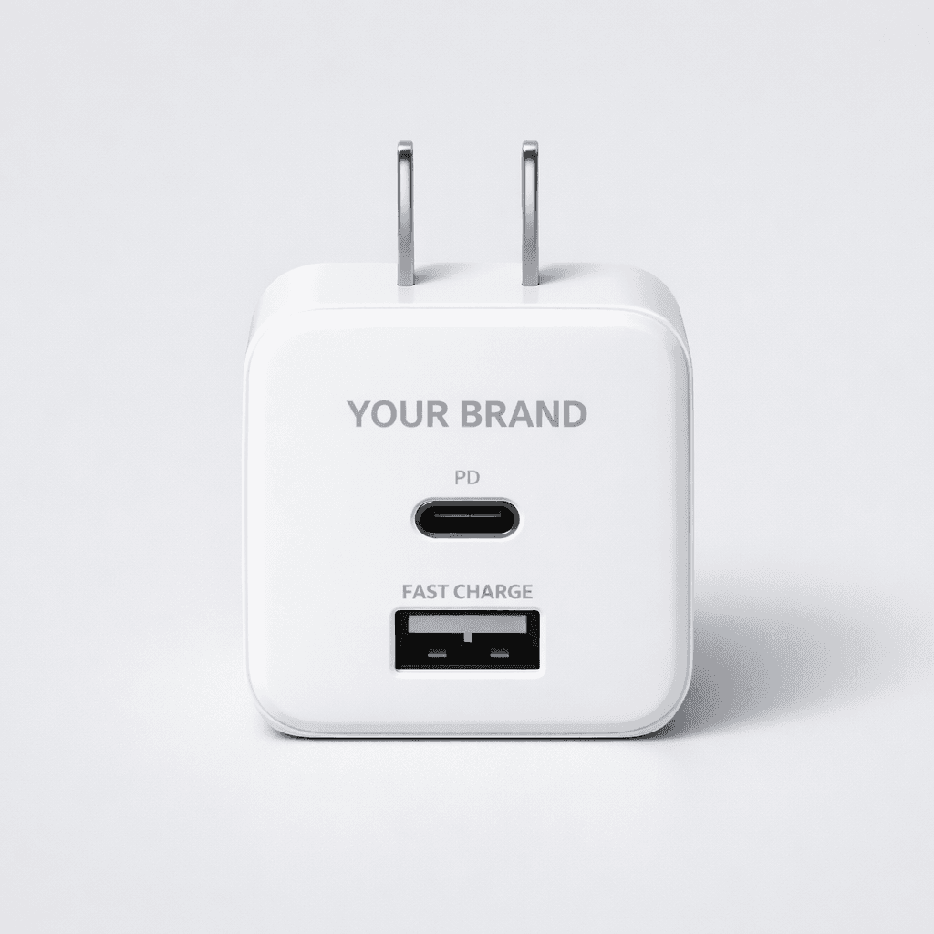 Fast Charge USB Wall Socket Adapter private-label product concept