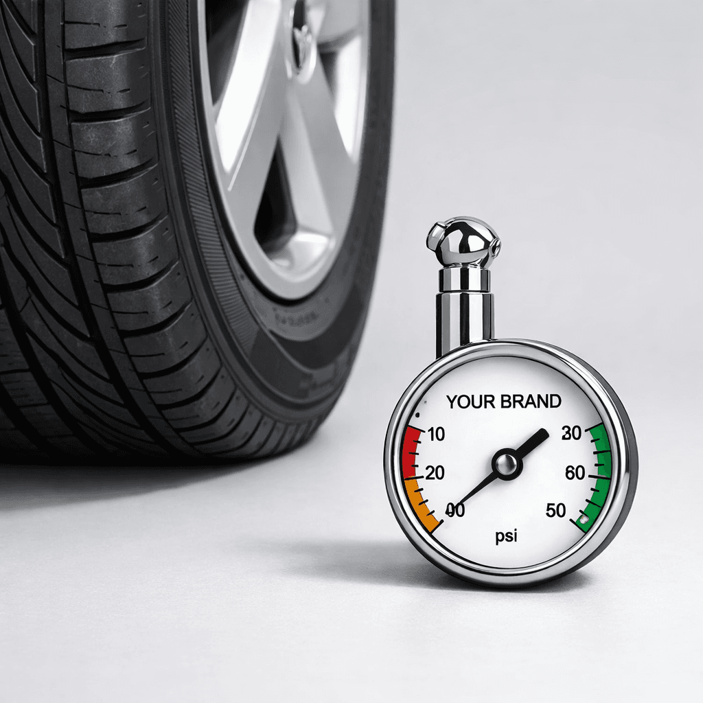 Portable Car Tyre Pressure Gauge private-label product concept