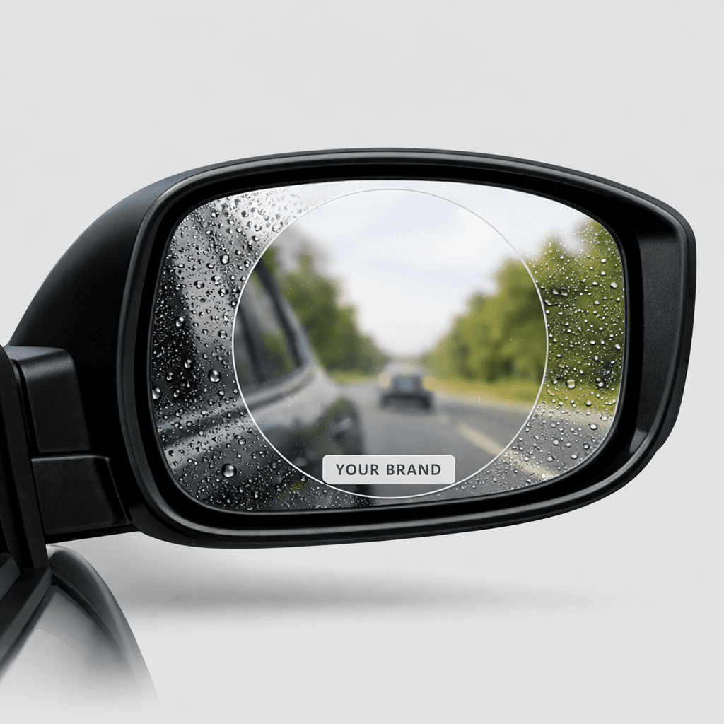 Anti-Fog Car Rearview Mirror Film private-label product concept