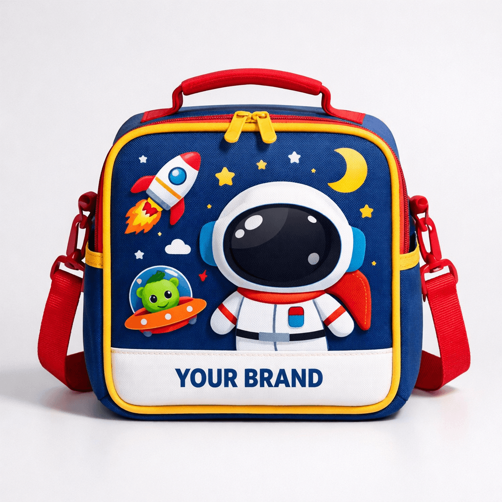 Kids’ Cartoon Character School Lunch Bag private-label product concept