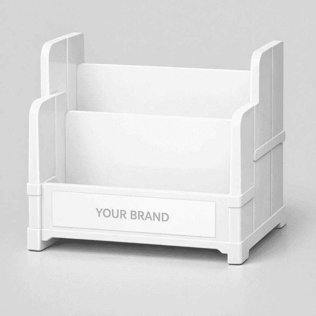 Stackable Plastic Book Holder private-label product concept